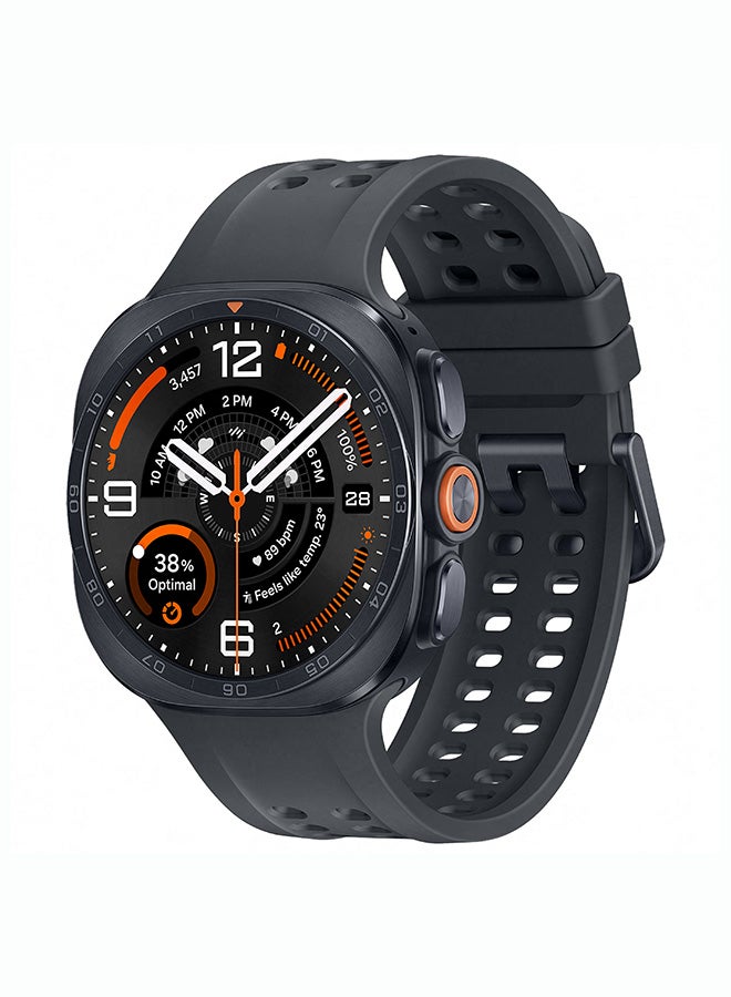 Samsung Galaxy Watch Ultra 2, 47mm LTE Smartwatch, (UAE Version), Bluetooth, Rugged Luxury design, 800 mAh Battery, Fast Charging, Trail Run, Energy Score, Sleep Coaching, Raise to Talk Titanium Gray
