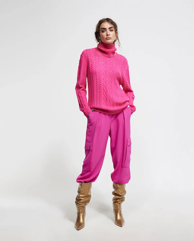 Lola Casademunt Sweater with diamantÃ© detail