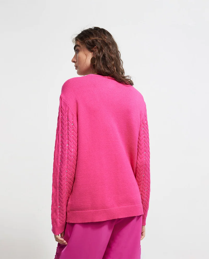 Lola Casademunt Sweater with diamantÃ© detail