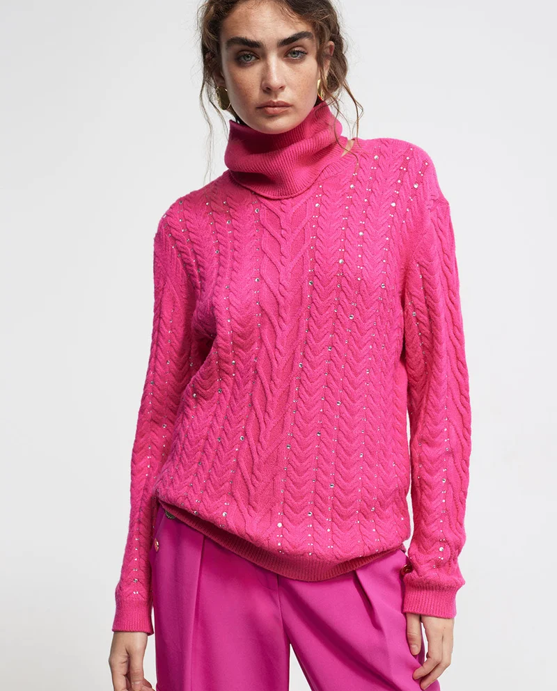 Lola Casademunt Sweater with diamantÃ© detail