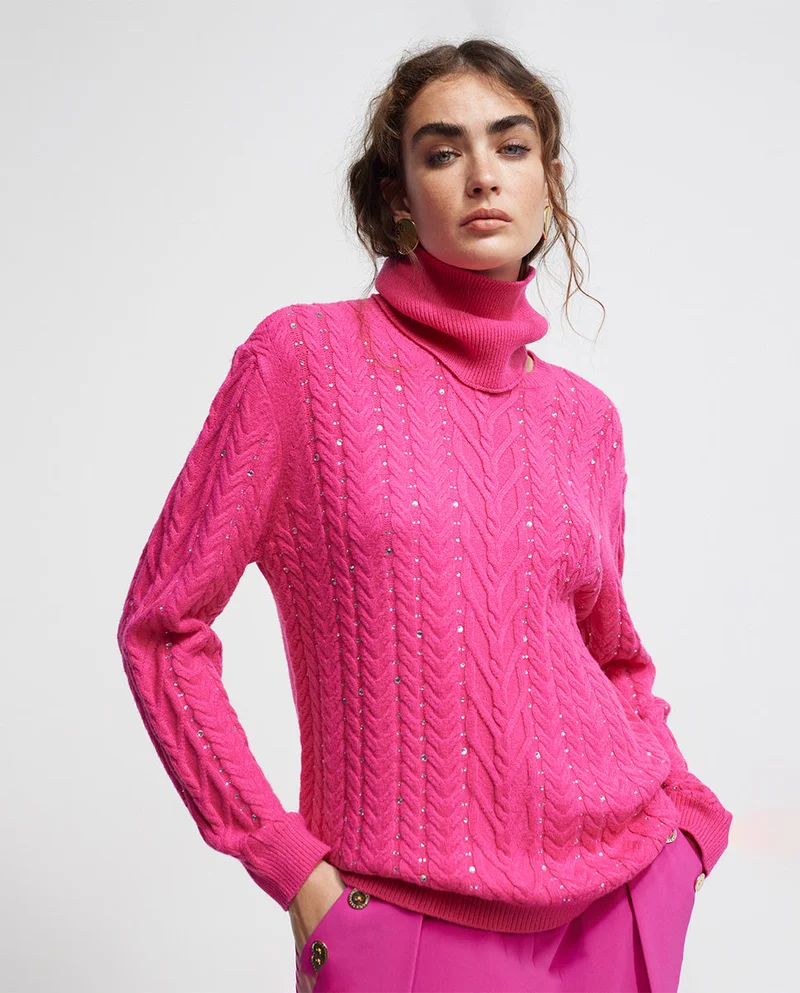 Lola Casademunt Sweater with diamantÃ© detail