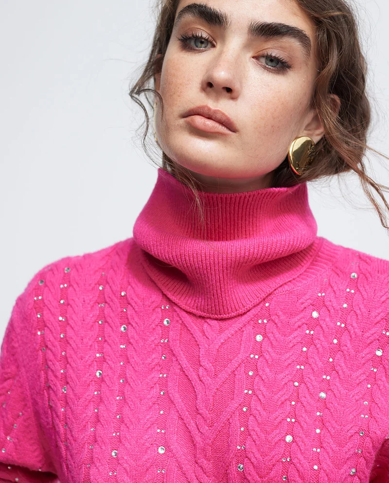 Lola Casademunt Sweater with diamantÃ© detail
