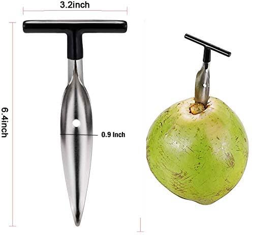 Styxon/Stainless Steel Coconut Opener Tool, Coconut Driller, Opener Machine, Coconut Opener Knife, Coconut Water Opener - (Pack- 2) - Image 4