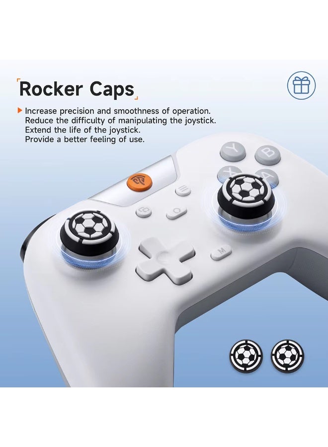 EasySMX X05 Wireless Gamepad Bluetooth Gaming Controller Compatible with PC/Phone/Switch/ Steam Gamer, RGB Light, Hall Effect - Image 5