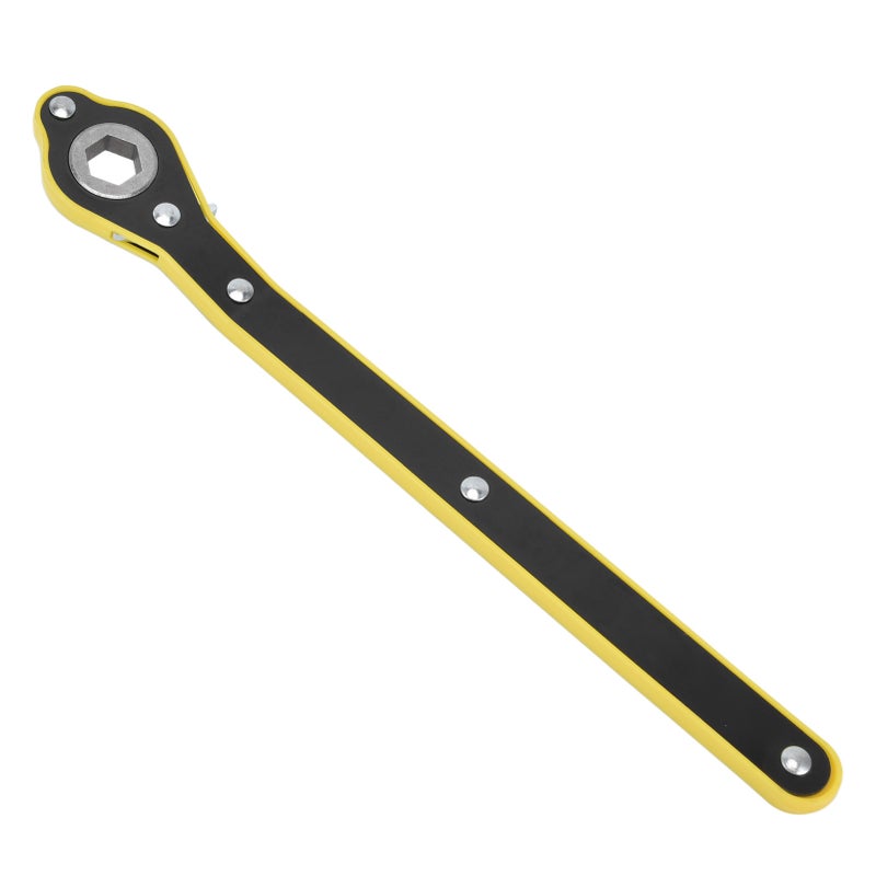 Ratchet Spanner High Strength Labor Saving Hex Scissor Jack Ratchet Wrench with Ergonomic Handle - Image 2