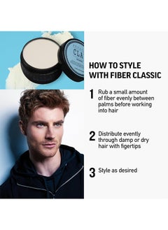Clay Styling clay men fiber pliable molding cream 100ml  - Image 3