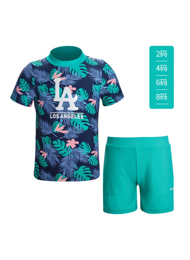 ملابس واقية من الشمس للأطفال تصميم موجة جديدة للصيف، سريعة الجفاف، للأطفال الصغار والمتوسطين، ملابس مائية خفيفة، بدلة سباحة، شاطئ