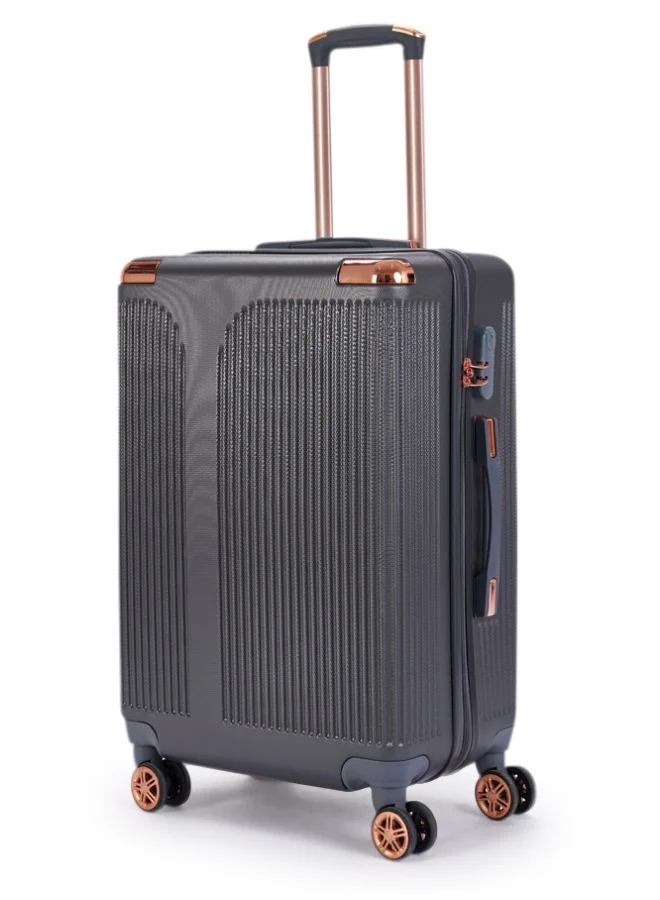 LIMRA Luggage set 5 pieces travel Bags with a distinctive design from limra Grey