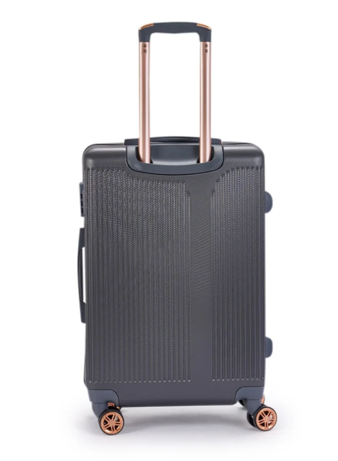LIMRA Luggage set 5 pieces travel Bags with a distinctive design from limra Grey