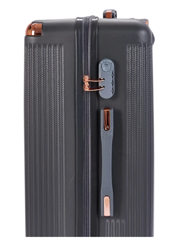 LIMRA Luggage set 5 pieces travel Bags with a distinctive design from limra Grey