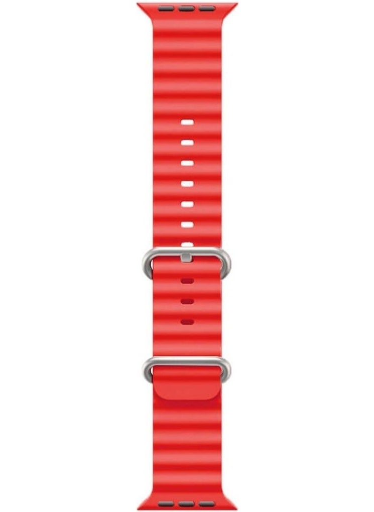 Koodmax - Apple Watch Compatible Ultra Ocean Loop Buckle Strap Band 42 44 45 49MM - Image 1