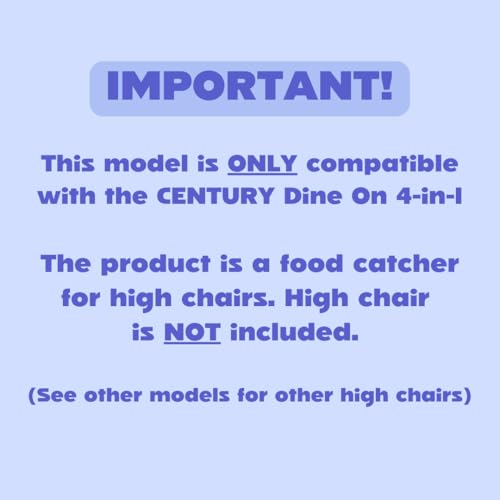 CATCHY Food Catcher Compatible with Century Dine On 4in1 High Chair 11 Other High Chairs Highchair Sold Separately Baby Toddler Food Mess Catcher Under High Chair Accessory - Image 3