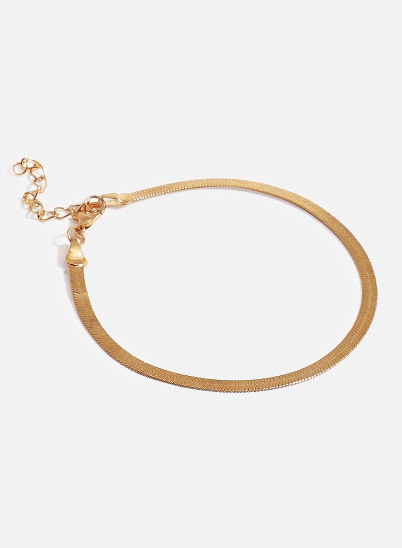 SOHI Set Of 3 Anklet Cum Artificial Bracelet Jewellery  - Image 2