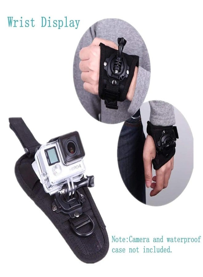 SPEDY 360? Rotation Glove Style Band Wrist Strap Mount Belt Screw Compatible with All GoPro, Xiaomi Yi, SJcam and All Other Action Cameras - Image 2