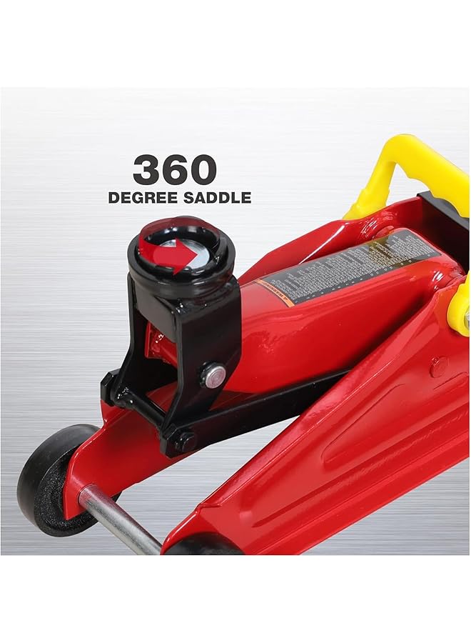 بونكا رافعة أرضية هيدروليكية حمراء - Image 3