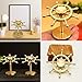 XQIGI Brass Spinner Ship Wheel Kinetic Desk Toy Spin with Stand High Speed Bearing Metal Hand Spinners Anxiety Finger Tabletop Toys Gyro Small - Image 4