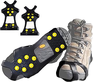 Limm Limm Crampons Ice Walking Traction Cleats - XLarge Lightweight Ice Cleats for Snow & Ice - Anti Slip Shoe Grips Quickly - Image 1