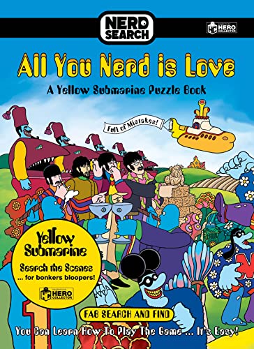 Beatles Nerd Search A Yellow Submarine Puzzle Book