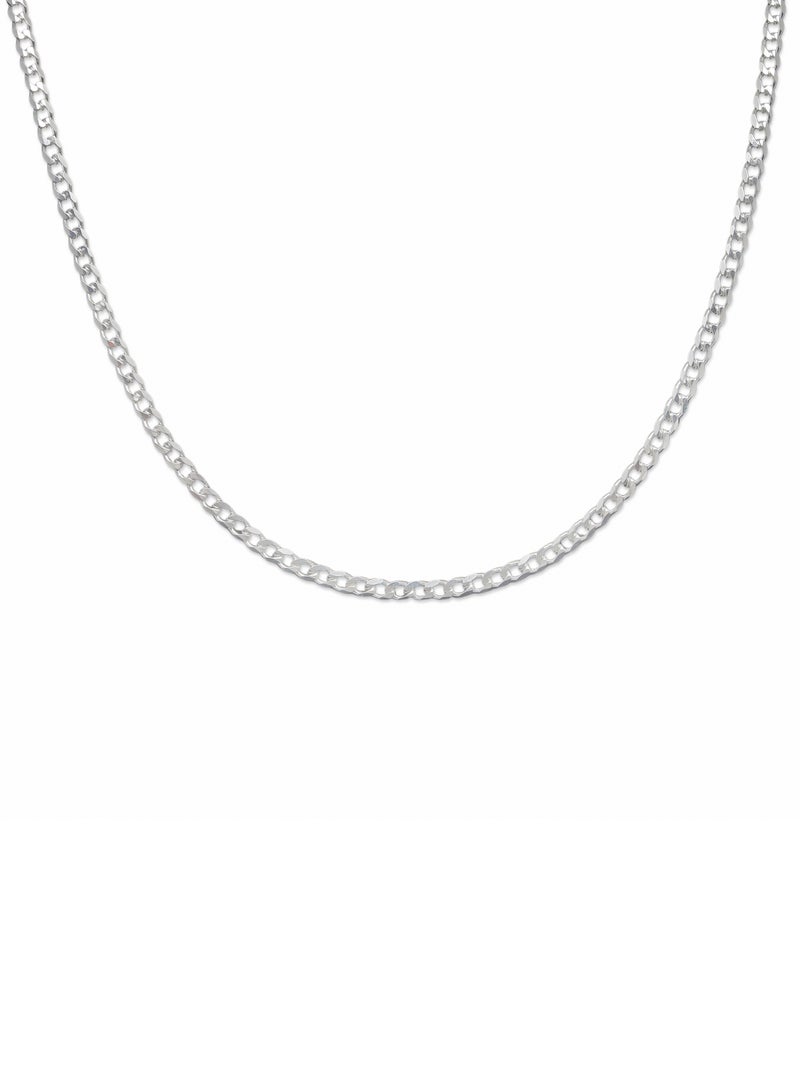 Vibez Jewelz SILVER 92.5 CUBE CHAIN - 4MM - Image 1