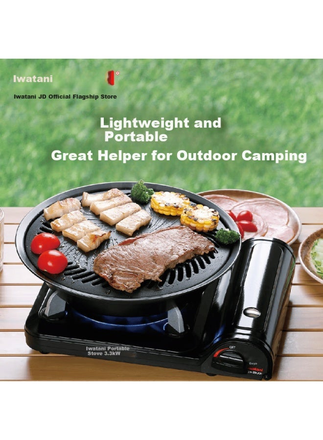 Iwatani Portable Cassette Stove 3.3kw High Power Outdoor Camping Hot Pot Picnic Car Travel Equipment Zb-29 - Image 4
