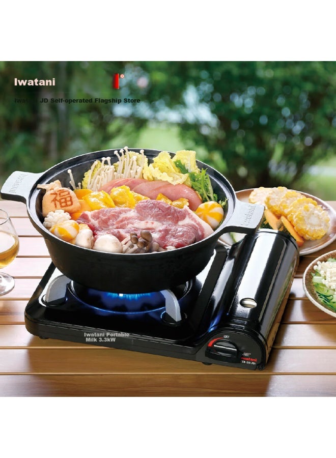 Iwatani Portable Cassette Stove 3.3kw High Power Outdoor Camping Hot Pot Picnic Car Travel Equipment Zb-29 - Image 5