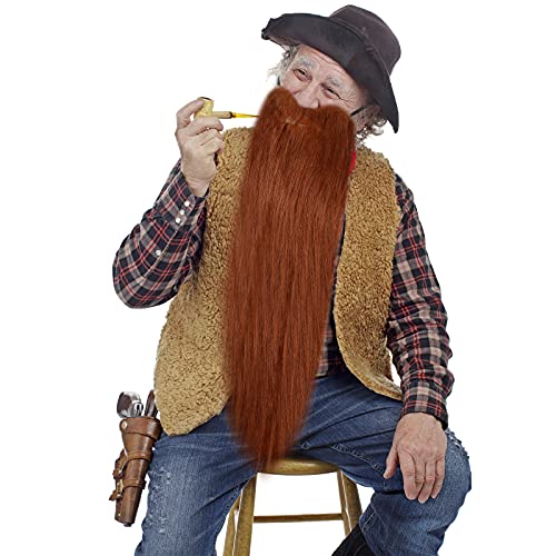 Canlierr 22 Inches 8 Pcs Long Fake Beard Dwarf Gnome Costume Accessories for Halloween Cosplay Party Supplies - Image 3