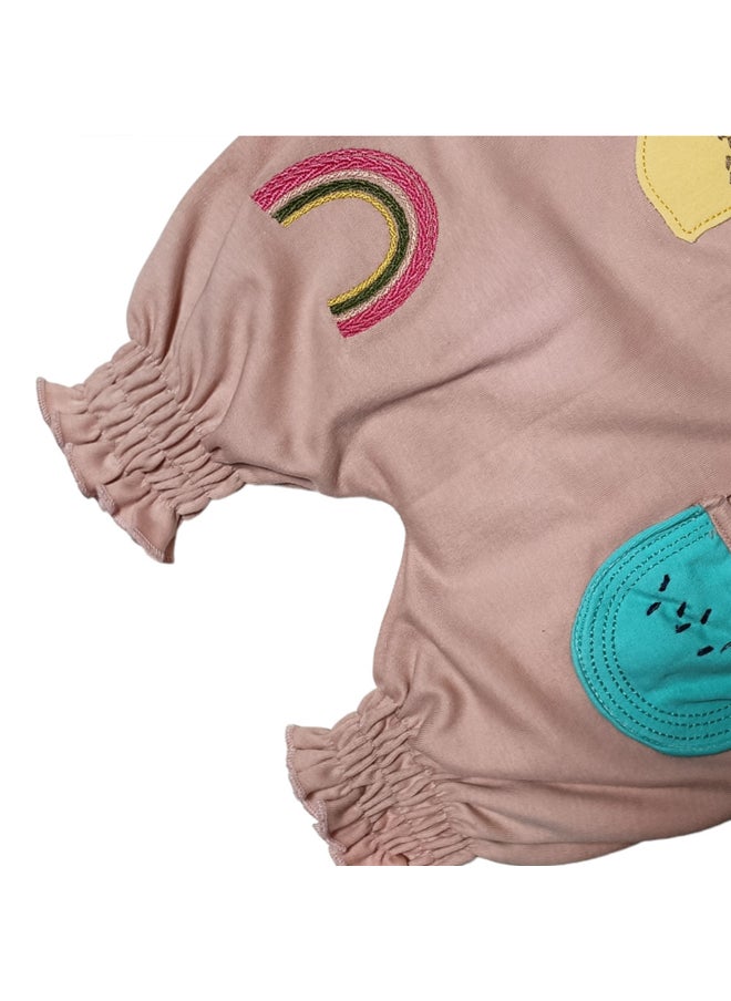 BabyShoora - Baby Girls Jumpsuit Set - Image 1