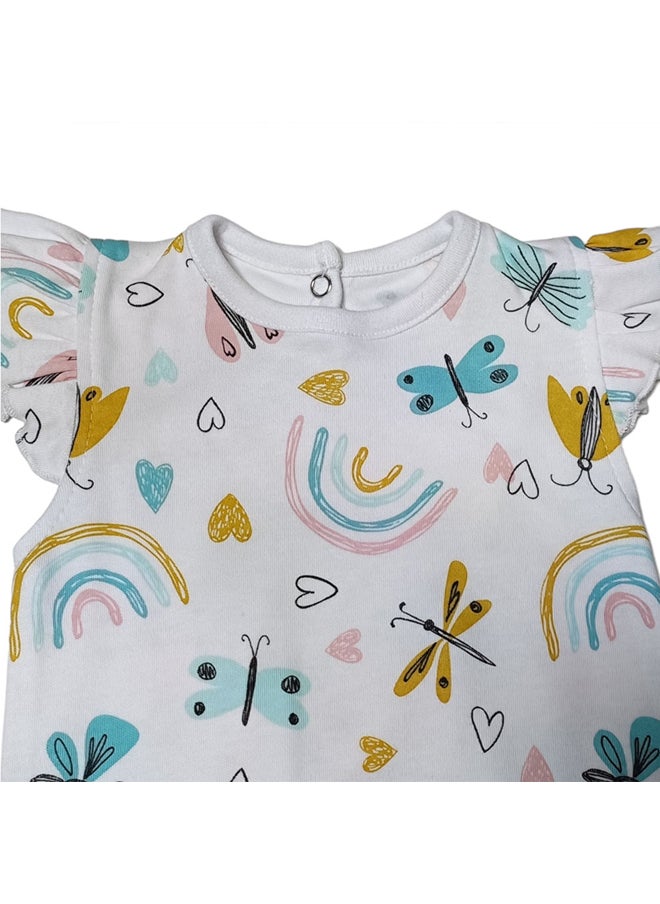 BabyShoora - Baby Girls Jumpsuit Set - Image 1