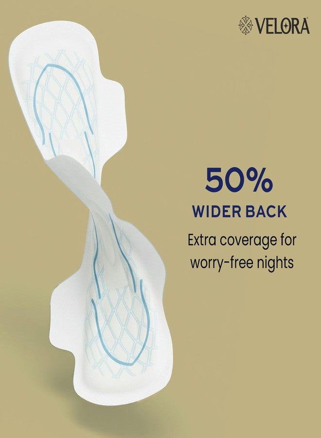 Velora Dry Feel XXL Sanitary Pads for Women 40 Pads, Rash Free, Skin Friendly, High Flow, Advanced Leak Protection, Trifold Sanitary Napkins (40 Pads-320MM) - Image 5