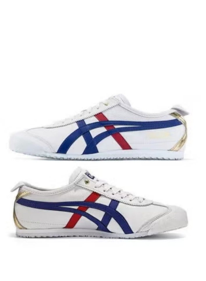 TIGER أحذية أونيتيكا تايجر الكلاسيكية البيضاء - الزرقاء - الحمراء - الذهبية، مقاس 39