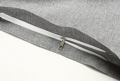 Covelin Women's Retro Large Size Canvas Shoulder Bag Hobo Crossbody Handbag Casual Tote Blue - Image 5