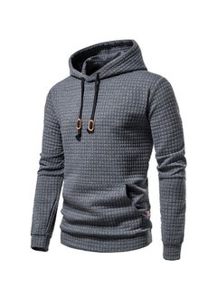 KUYING New Jacquard Long Sleeve Hoodie Sports Sweatshirt  - Image 1