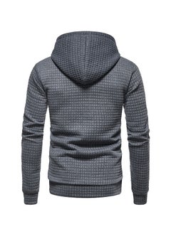 KUYING New Jacquard Long Sleeve Hoodie Sports Sweatshirt  - Image 2