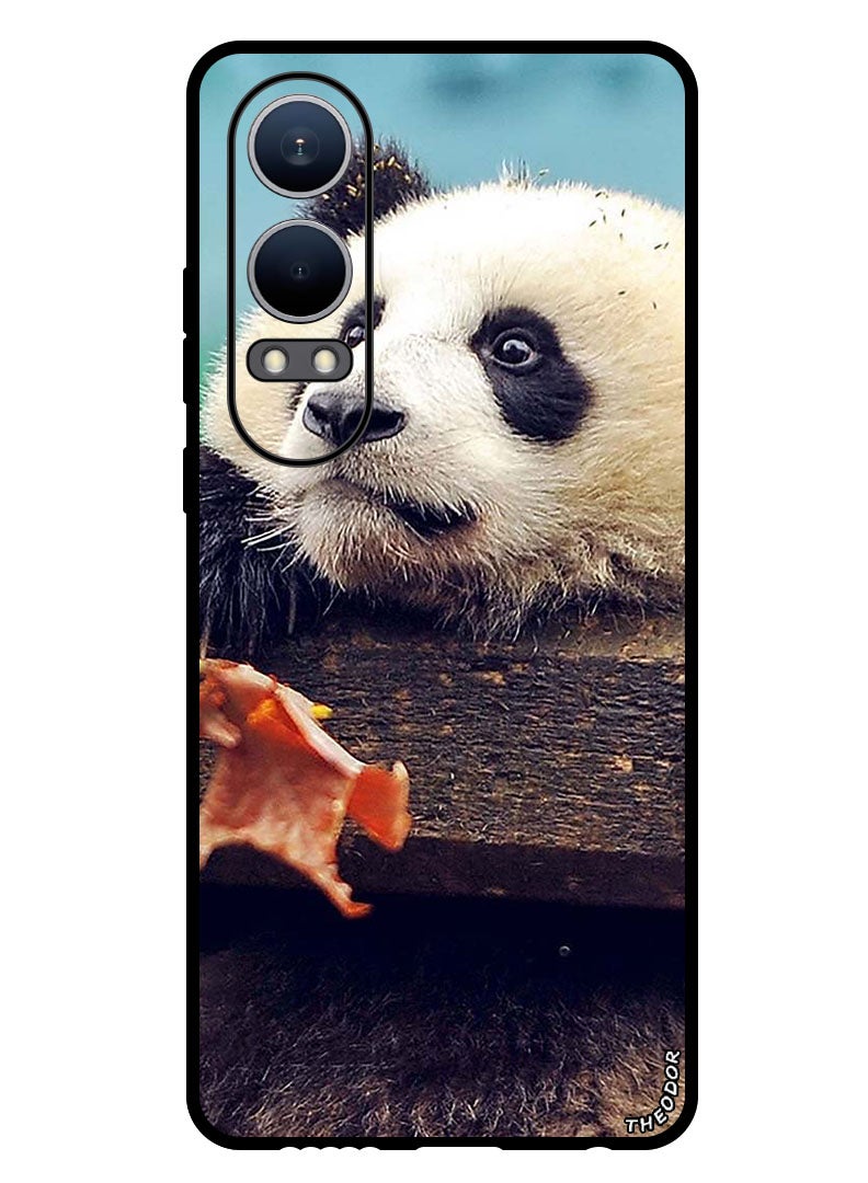 Theodor Protective Case Anti Scratch Shock Proof Bumper Cover For Oppo K12x (China) Real Panda - Image 1
