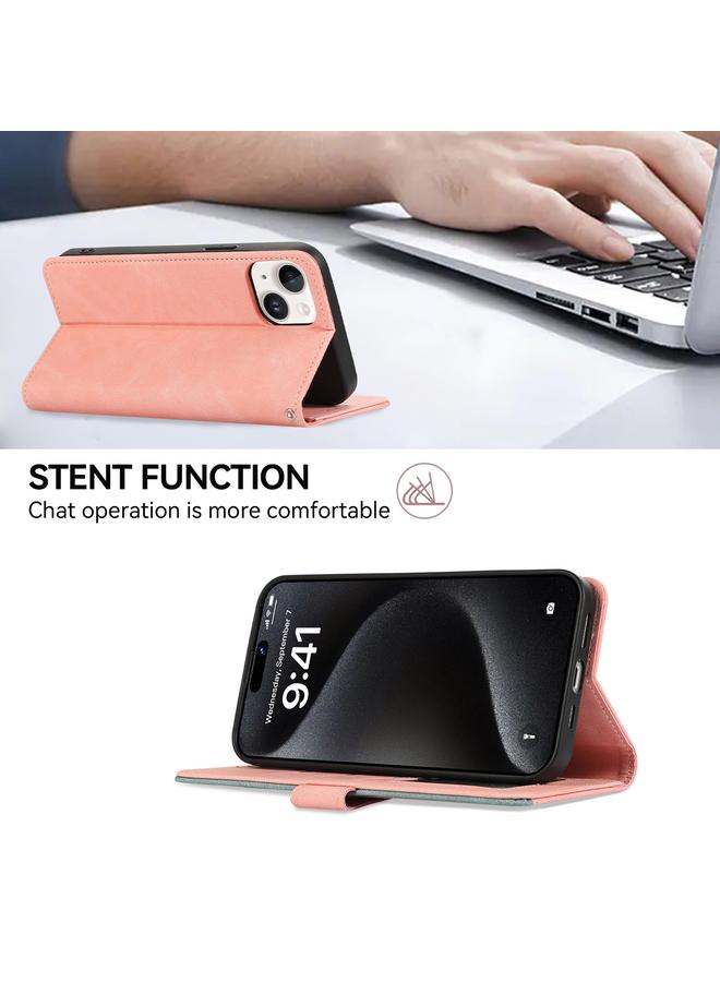 Zaboon Case For iPhone 13 Pro ABEEL Color Block Magnetic RFID Leather Phone Case - Image 5