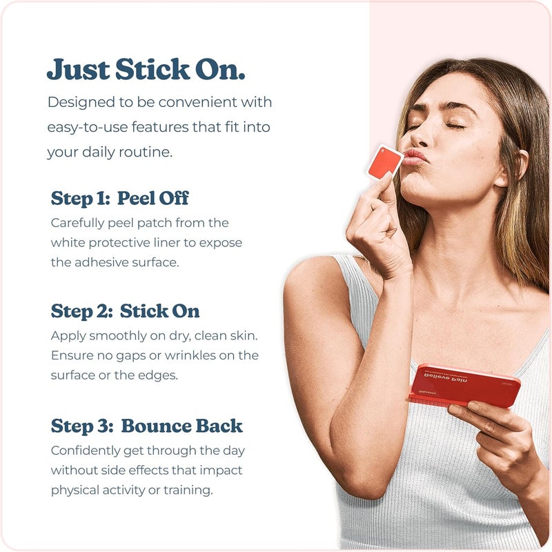 Vibrants Bounce Back Patch  Vibrants BioFrequency Patches for Pain  Sample Pack  7 Pain Patches - Image 5