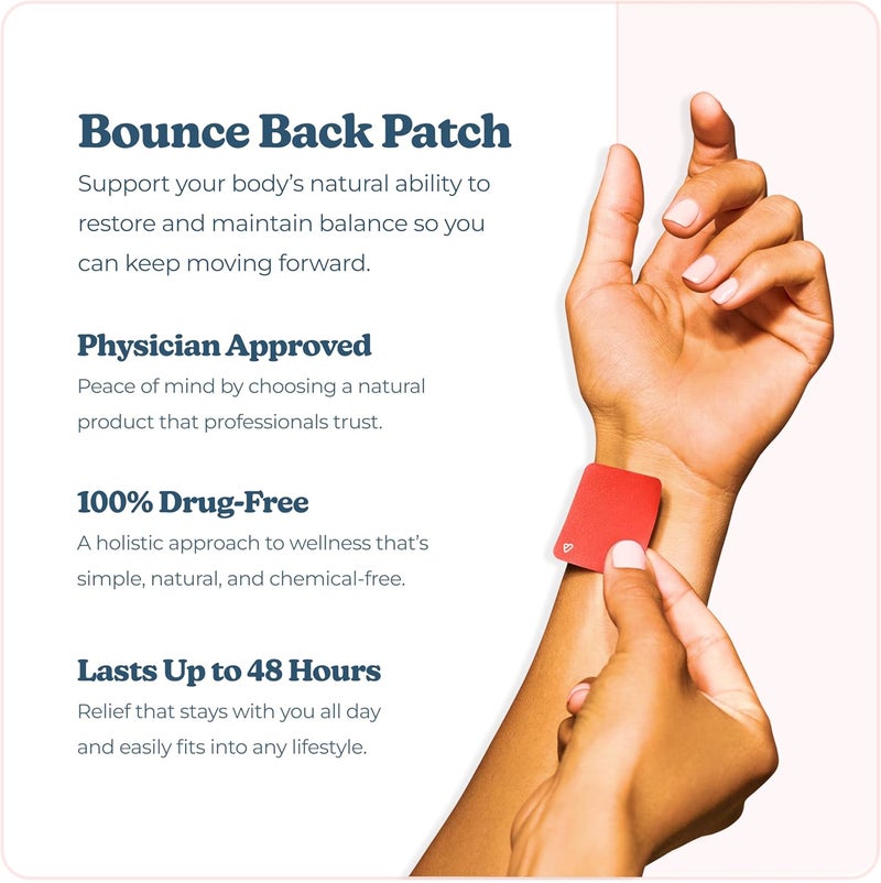 Vibrants Bounce Back Patch  Vibrants BioFrequency Patches for Pain  Sample Pack  7 Pain Patches - Image 2