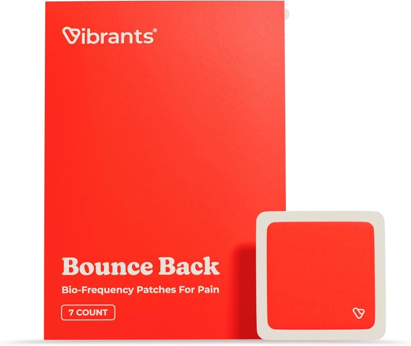 Vibrants Bounce Back Patch  Vibrants BioFrequency Patches for Pain  Sample Pack  7 Pain Patches - Image 1