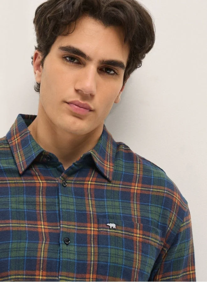 THE BEAR HOUSE  Men's Shirt for Casual and Formal Wear | Classic Button-Down Style for Office, Daily Use, Travel, Events & All-Season Outfits | Versatile & Stylish Wardrobe Essential for Every Occasion for Men | Best Price UAE
