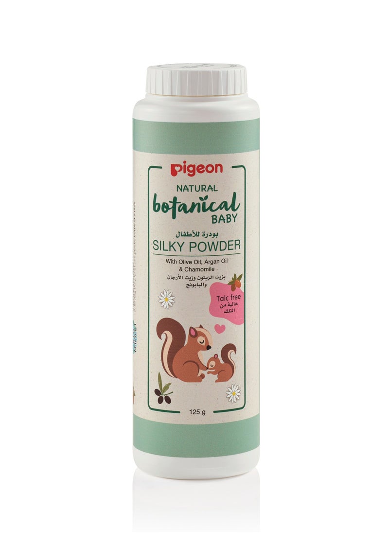pigeon Pigeon Natural Botanical Baby Silky Powder, 125g 