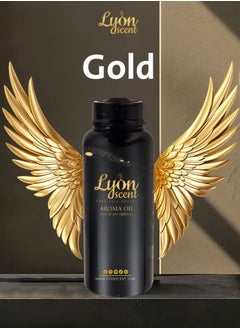 LYON SCENT Lyon Scent Aroma Oil, 100% Pure Oil, Perfume for Air Freshener, Diffuser Aroma, Fragrance Oil, Air Freshener Oil refill, Essential Scented Oil, Luxurious Scent (GOLD)  - Image 2