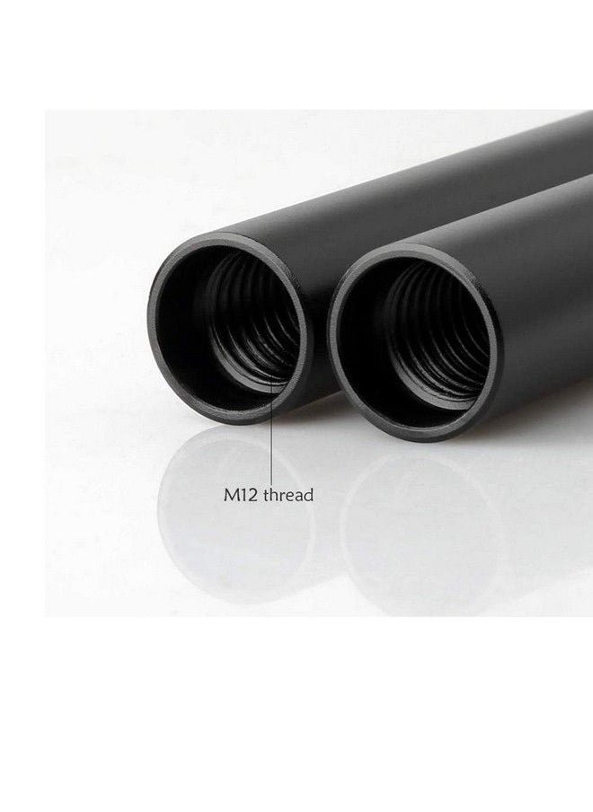 NICEYRIG - 8 Inch 15Mm Rod Aluminum Alloy With M12 Thread For 15Mm Shoulder Rig Rail Support Follow Focus Mattebox R051 - Image 1