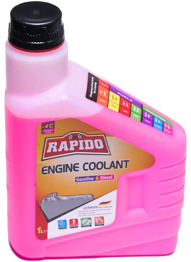 Rapido Rapido Coolant 1 Litre - Red 
