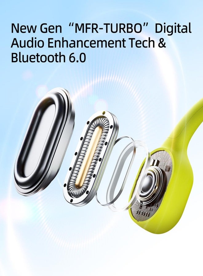 POLVCDG Swimming Headphones,IPX8 Waterproof Bone Conduction Headphones,32GB Memory Open Ear Headphones with Mic,Wireless Bluetooth Earphones Underwater Sport Earbuds for Running Workout Cycling - Image 5