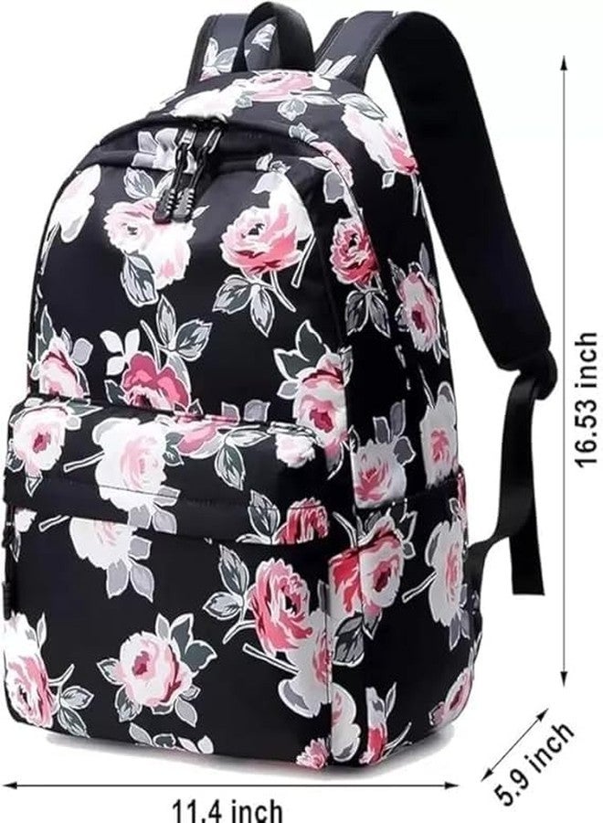 ShortWell حقيبة ظهر للأطفال متوسطة الحجم من شورت ويل - حقيبة ظهر مقاومة للماء، أنيقة وعصرية للبنات والسيدات، مناسبة للجامعة والمدرسة والاستخدام اليومي 1570 - Image 3