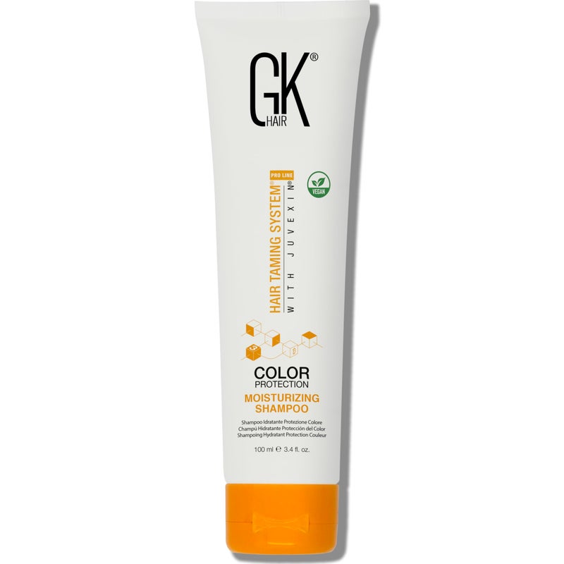 GK HAIR Global Keratin Moisturizing Shampoo (3.4 Fl Oz/100ml) for Hydrating Color Protection Dry Damage Curly Frizzy Thinning Color Treated Hair Repair Organic Paraben Sulfate Free All Hair Types - Image 1