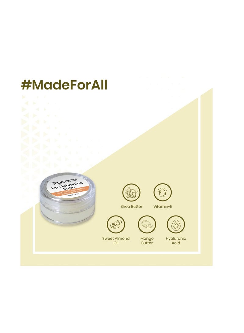 Trycone Lip Balm Enrich With Shea Butter Natural Actives for Dark Chapped and Dry Lips 7 Gm - Image 3