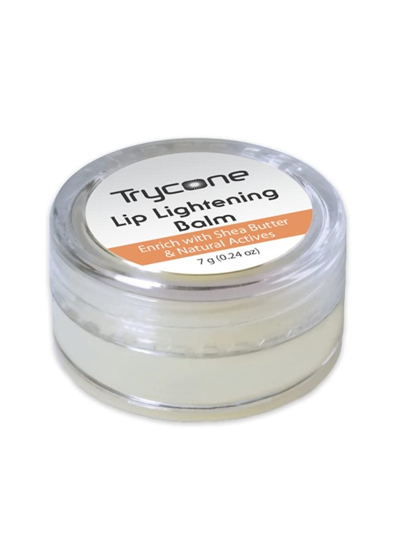 Trycone Lip Balm Enrich With Shea Butter Natural Actives for Dark Chapped and Dry Lips 7 Gm - Image 1