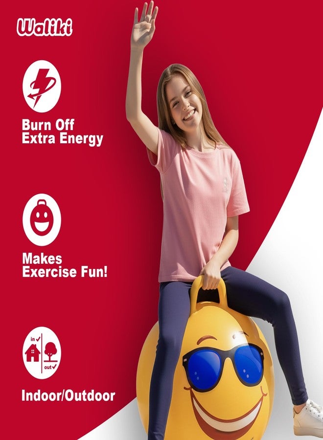 WALIKI Hopper Ball for Teens Ages 10-15 | Hippity Hop | Jumping Hopping Ball | Relay Races | 22” - Image 4