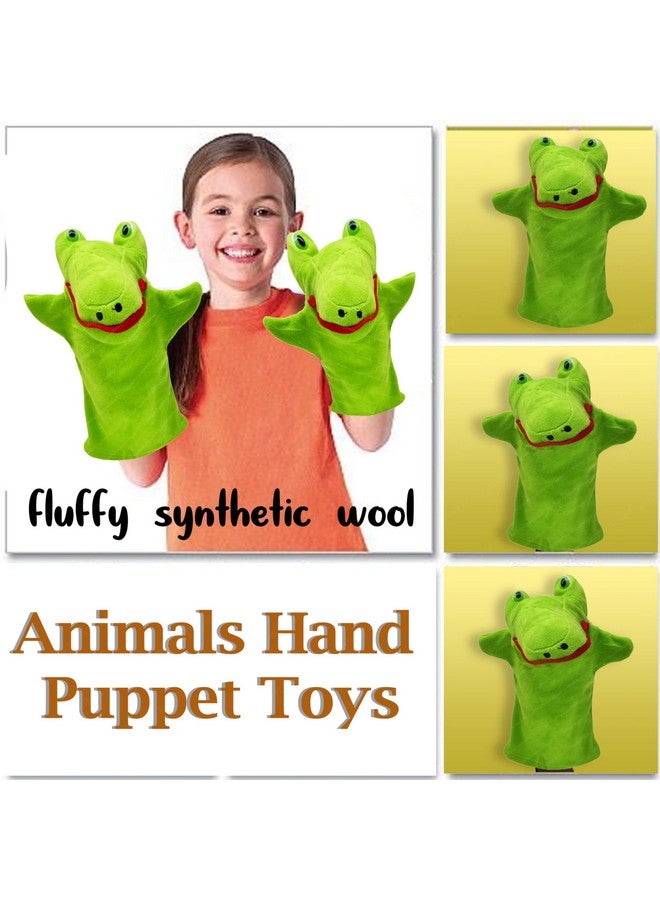 FunBlast Hand Puppets for Kids - Soft Hand Puppets for Kids, Story Telling Puppet for Kids, Hand Puppet Toy, Plush Animals Hand Puppet Toys, Fun Play Learning Toys - Multicolor (Crocodile) - Image 5